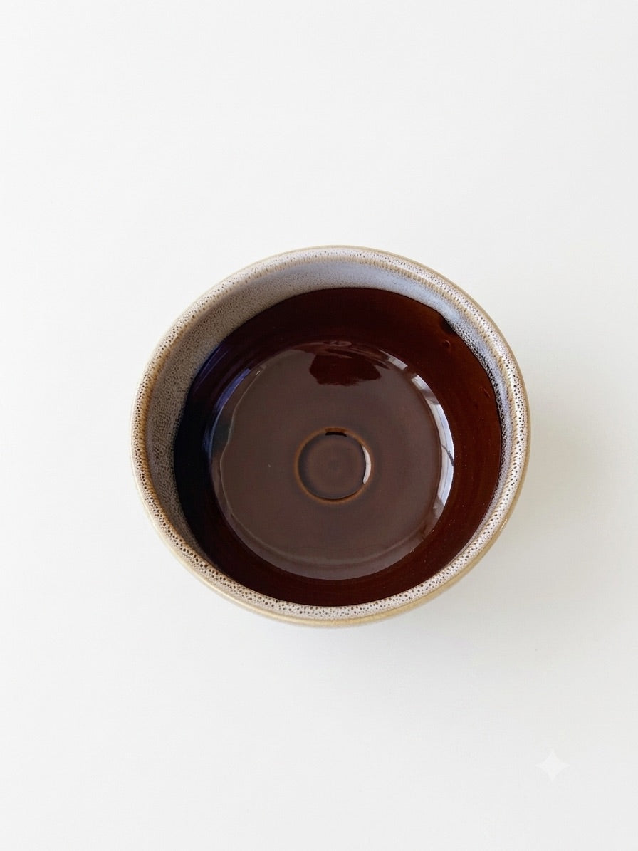 Bol à Matcha Japonais - Brun